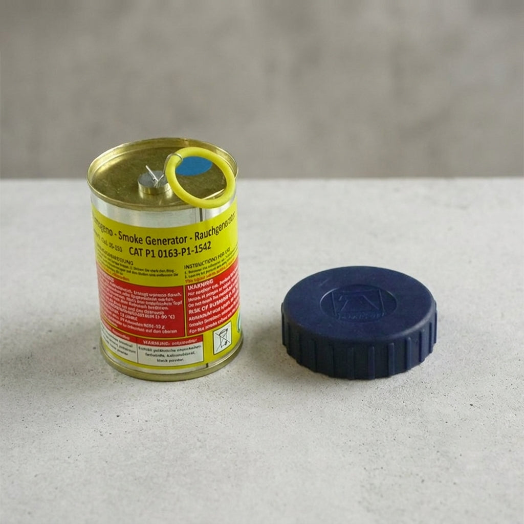 Rauchfackel Blau