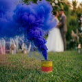 Rauchfackel Blau